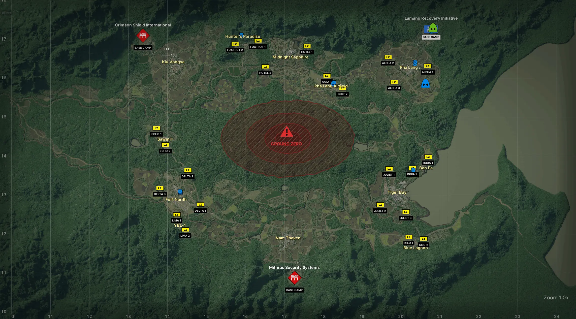 Gray Zone Warfare Map